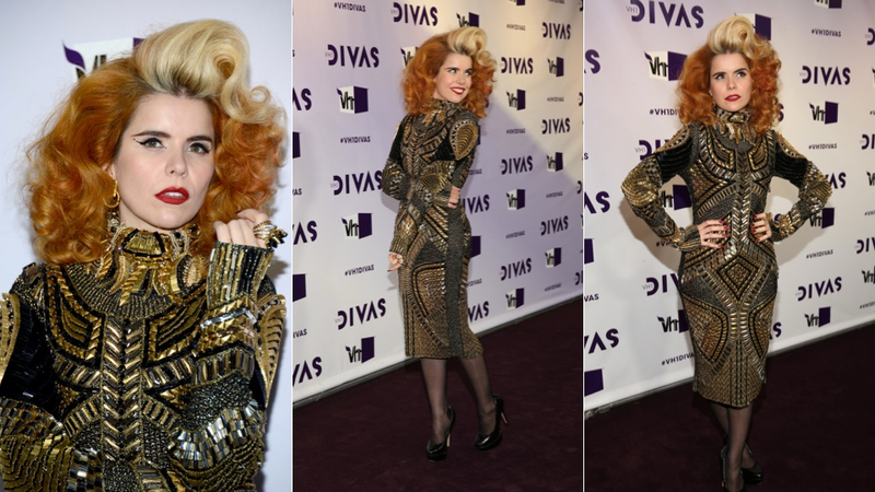 Illustration for article titled Hot Heels and Classy Cleavage at the VH1 Divas Event